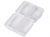 Коробка рыболовная Meiho FB-4 Fly Box (4 ячейки)